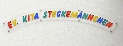 Schriftzug Kita Allendorf