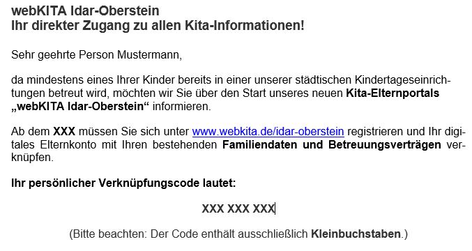 Beispiel Verknüpfungsschreiben