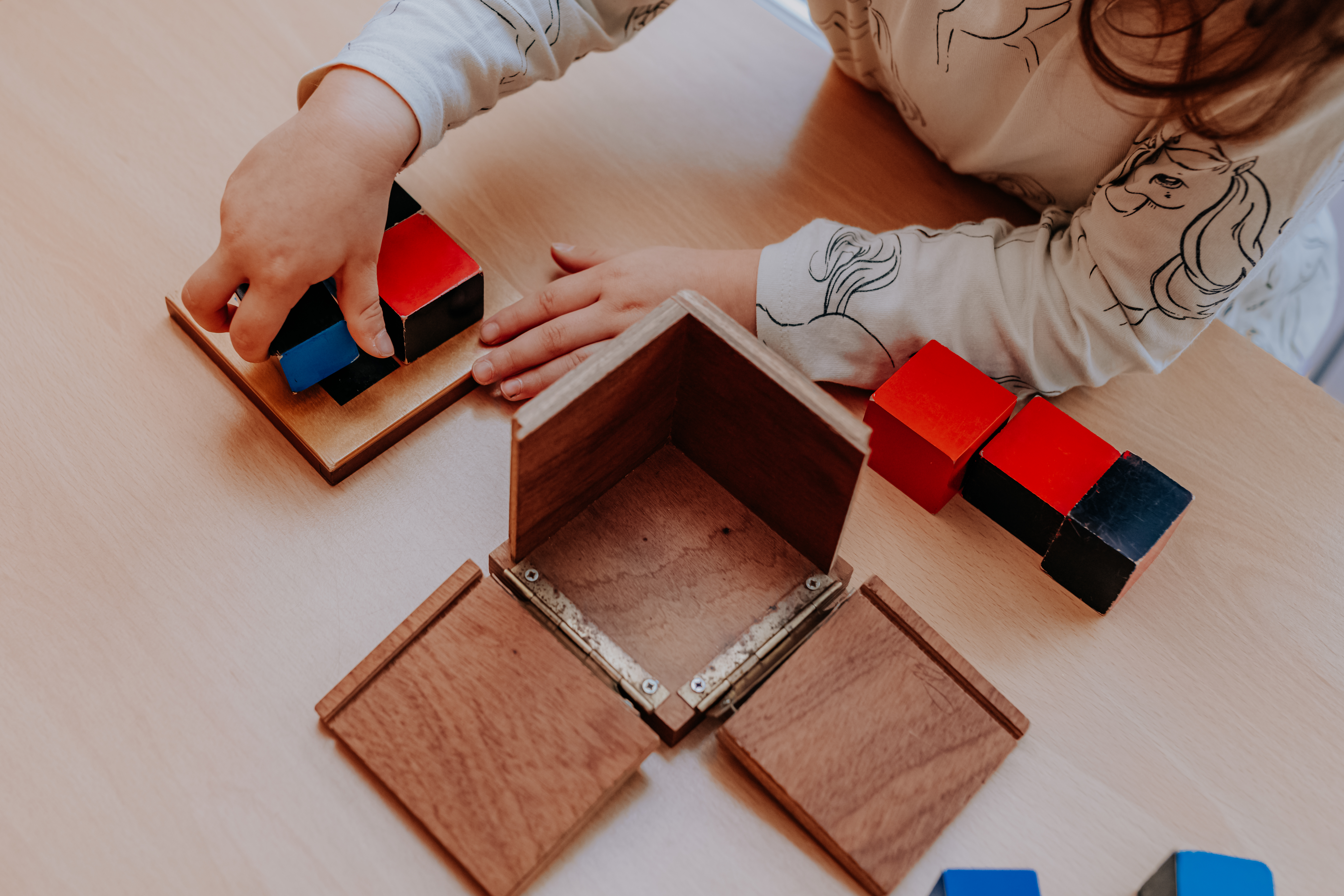 Montessori Würfelsteine