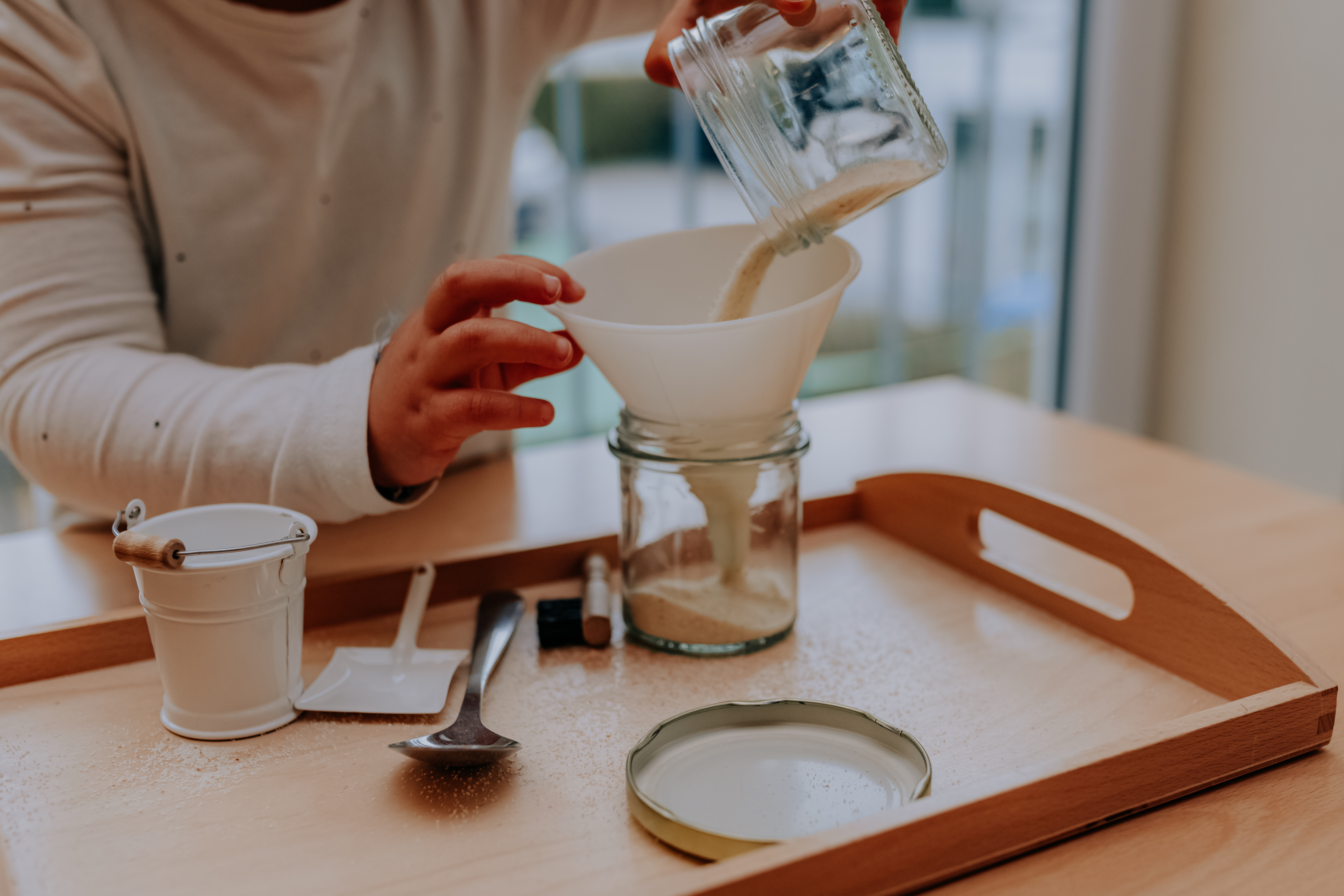 Montessori Trichter+Gefäße