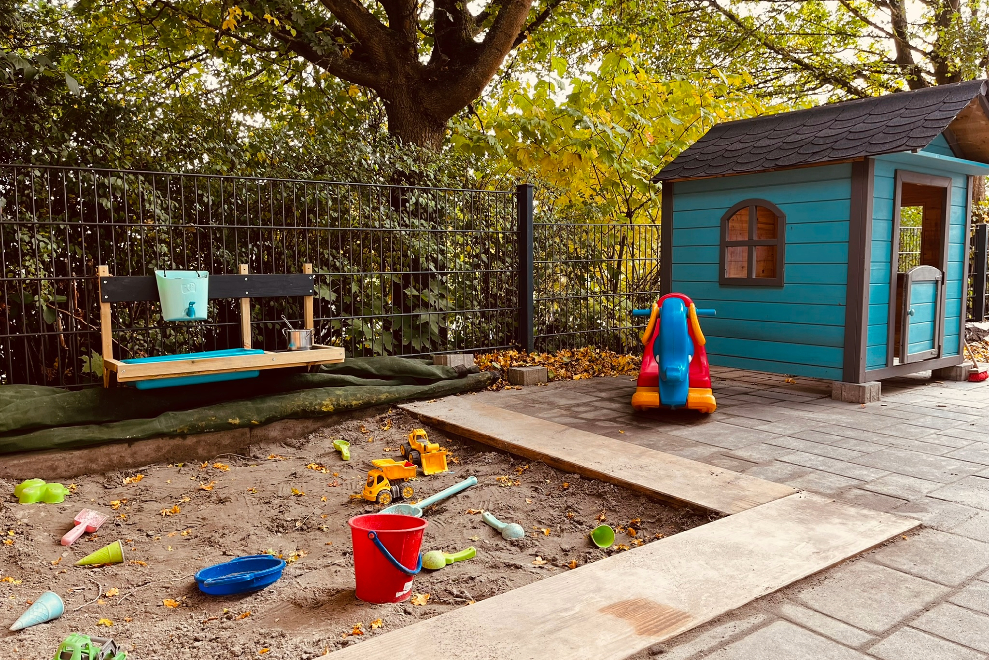 Quietschvergnügt Garten