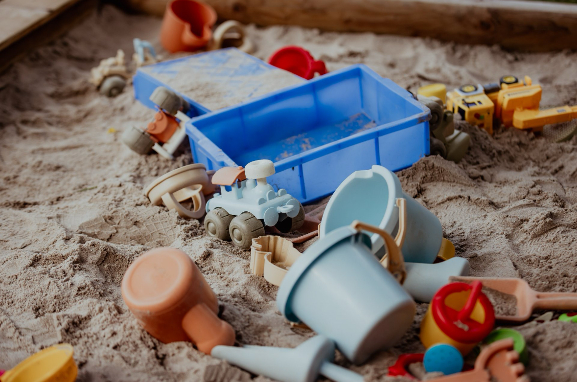 Schwalbennestchen Sandkasten