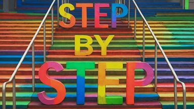 steps