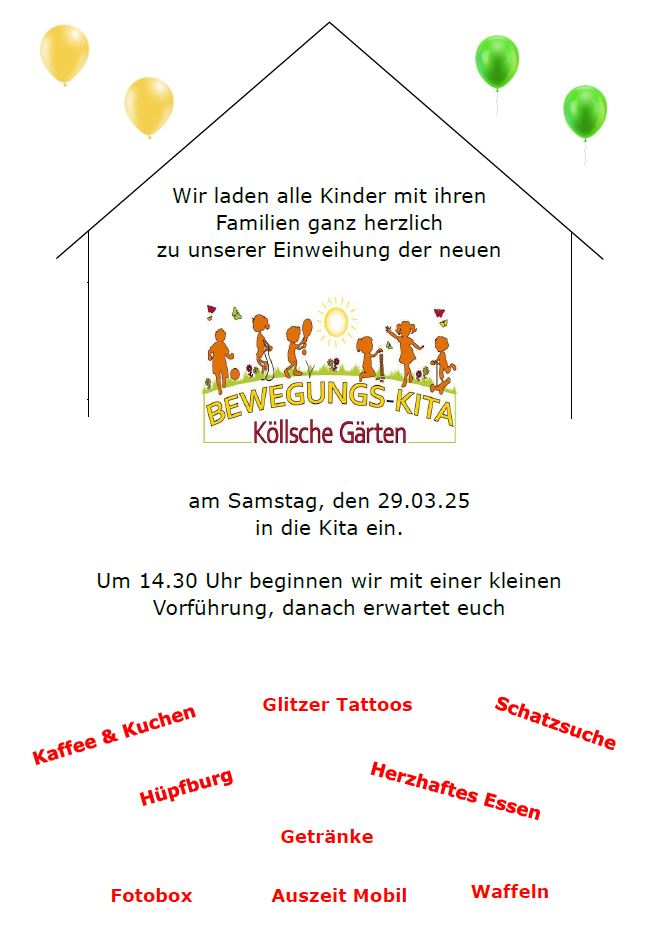Einweihung KöGä