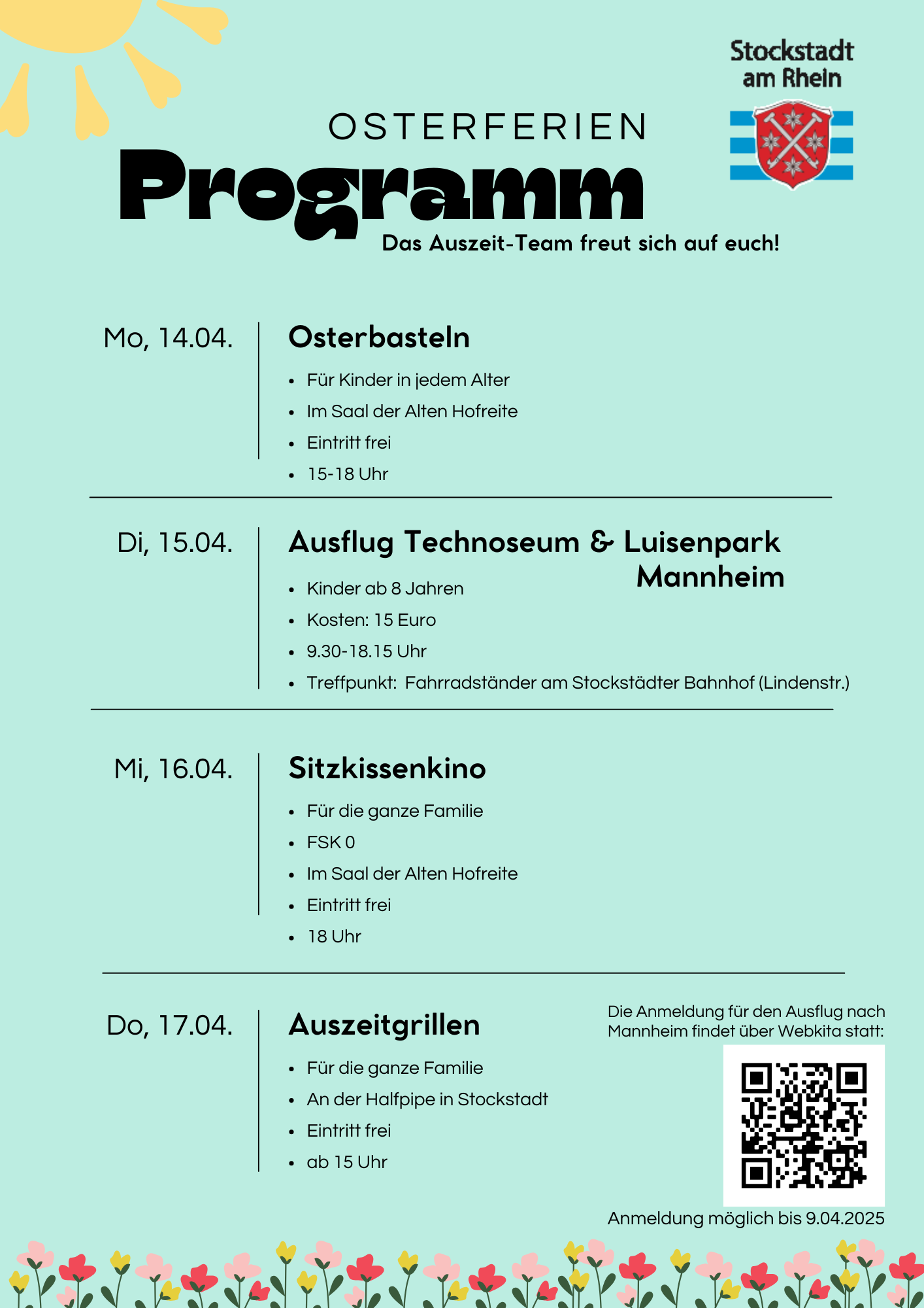 Programm Osterferien