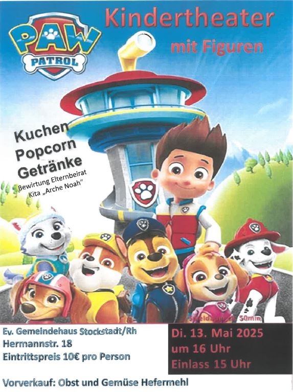 Kindertheater Ev. Kita