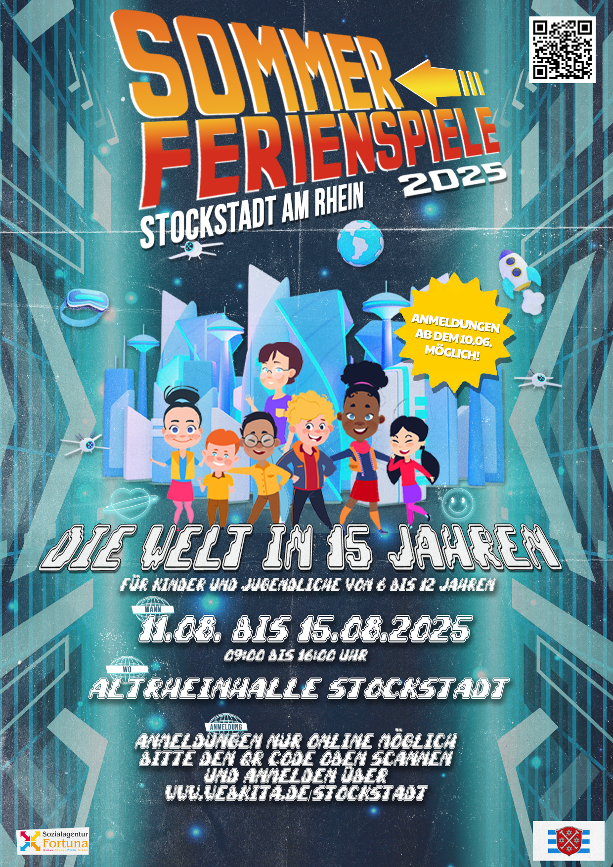 Plakat Ferienspiele 2025