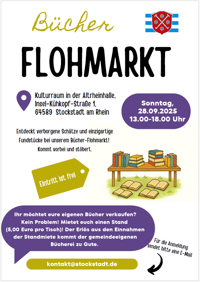 Bücherflohmarkt 2025