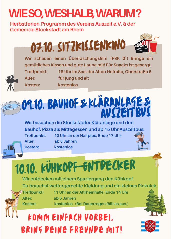 Herbstferienprogramm