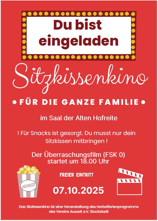 Sitzkissenkino