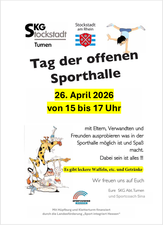 Tag der offenen Sporthalle