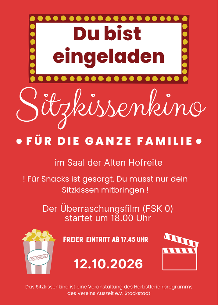 Sitzkissenkino Okt.2026